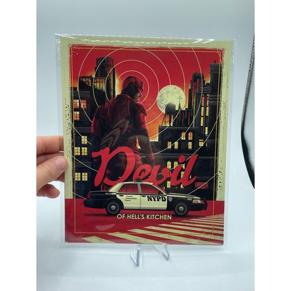 The Bam Box - Exclusive Daredevil print by Derek Payne 792/1150 8x10 - Picture 1 of 2